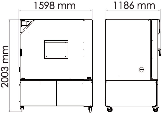 Binder MKT 720 környezetszimulációs tesztkamra
