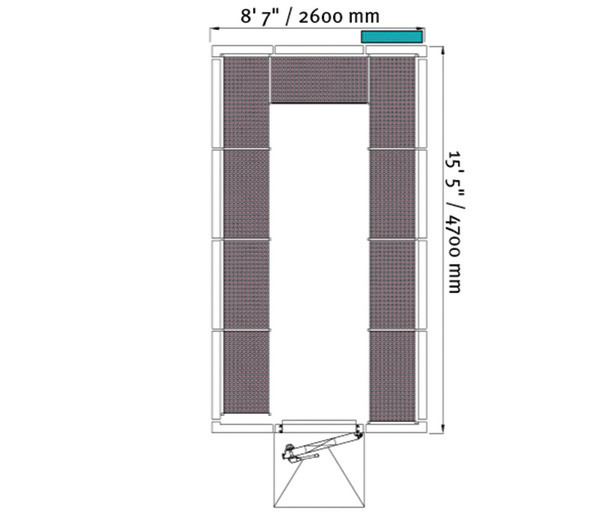 Binder WIC 3 bejárható klímakamra