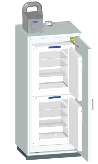 DÜPERTHAL Type 90 COOL dual XL hűtött biztonsági tárolószekrény, ventilátor nélkül