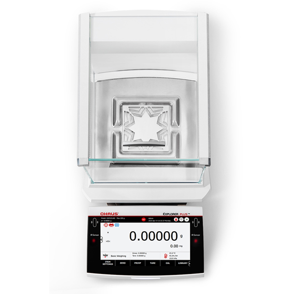 Ohaus EXP125/AD félmikro mérleg