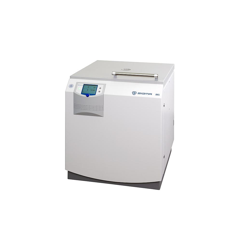 Sigma 8KS floorstanding refrigerated centrifuge with aircooled compressor